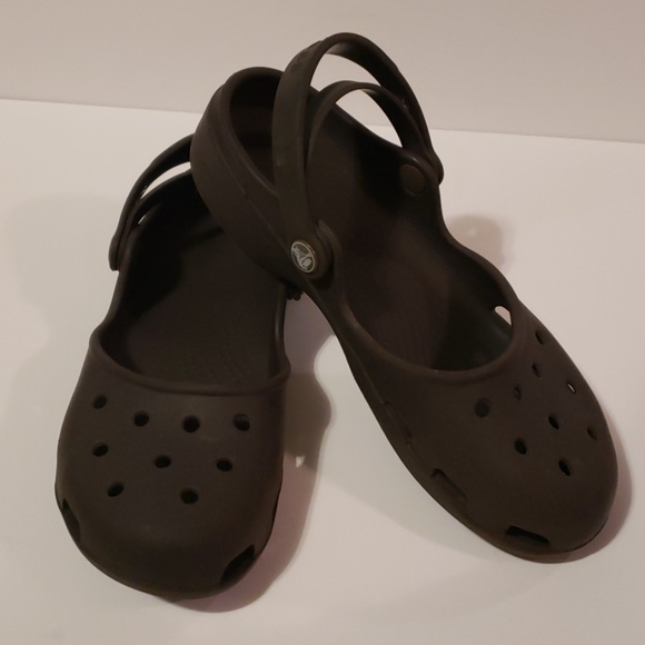 crocs double strap
